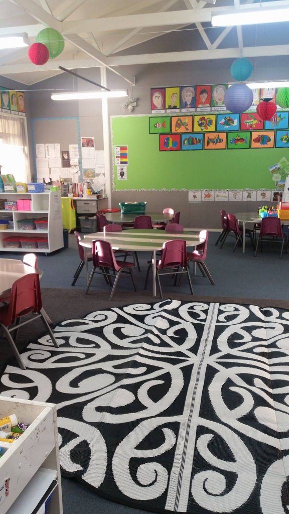 Maori Design Recycled Mat – bringing a cultural element to the classroom