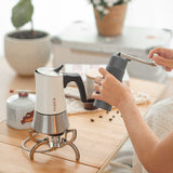 Moka Pot Stove Top Espresso Coffee Maker - 450ml