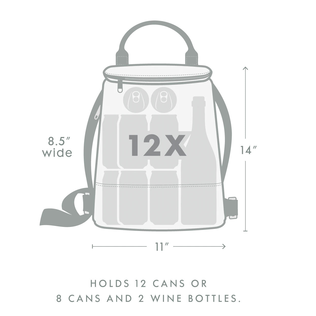 Corkcicle Cooler Bag Eola Bucket Backpack