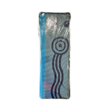 GUMLEAVES & WATERHOLES Design Mat - BLUE 3.0m x 3.0m