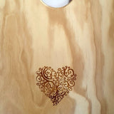 Summer Picnic Table - Heart