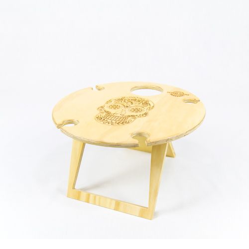 Summer Picnic Table - Calavera Sugar Skull