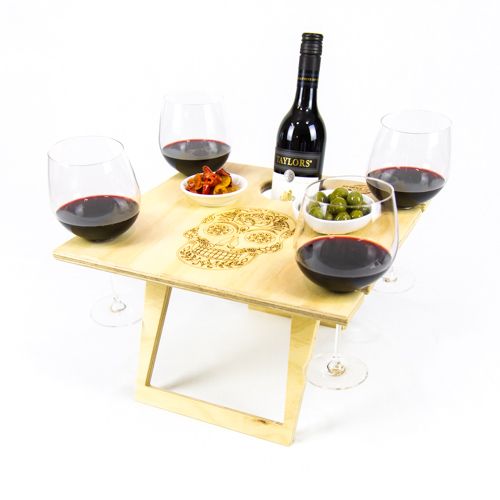 Summer Picnic Table - Calavera Sugar Skull