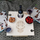 Summer Picnic Table - Calavera Sugar Skull
