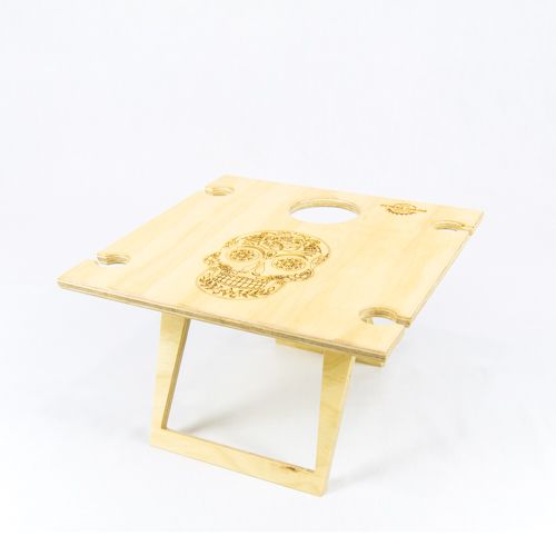 Summer Picnic Table - Calavera Sugar Skull