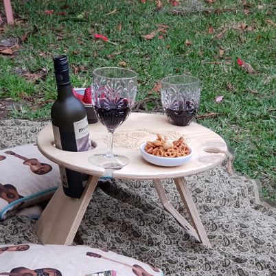 Summer Picnic Table - Calavera Sugar Skull