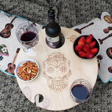 Summer Picnic Table - Calavera Sugar Skull